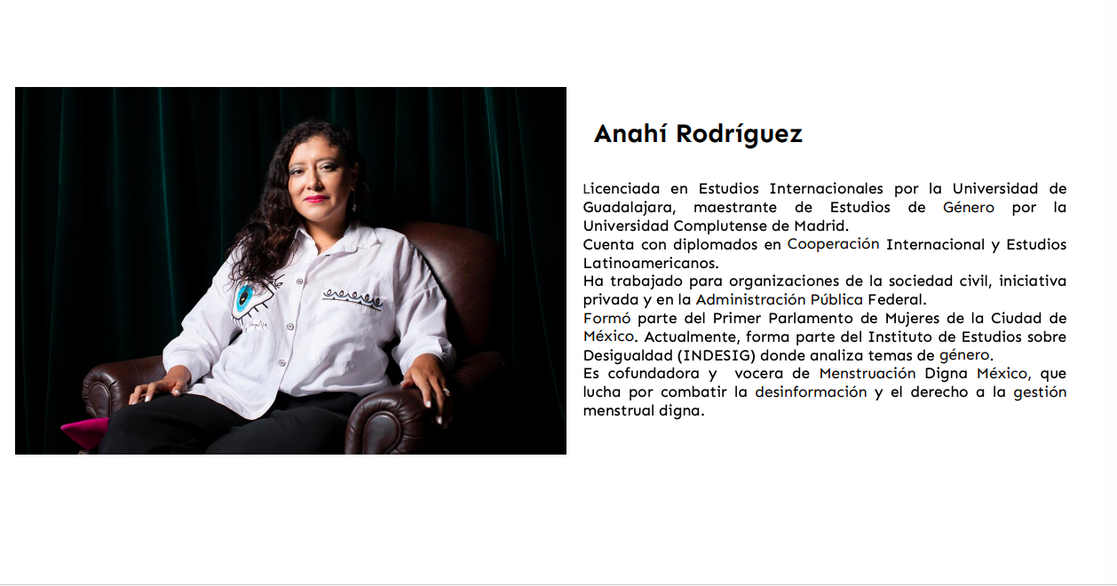 Nuestra alumna Anahi Obduliah Rodríguez y becaria de la Fundación Carolina participa en una exposición que se llama "Mujeres que mueven a México" - 1